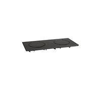 Legrand – Platine 89752 – 2 prises – Acier brun – Intérieur
