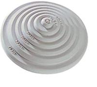 Legrand 091911 Embout Étanche à Gradin Plexo, Ø25mm, Gris