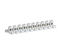 Legrand 098400 Borne de Raccordement pour Coffrets de Dérivation, 2mm x 6mm, Blanc, Lot de 10