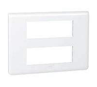 LEGRAND Mosaic - Plaque 2x6 modules blanc - 078836 ou 78836