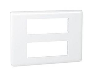 Legrand 099475 Enjoliveur 2x6 Modules Mosaic, Blanc