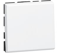 Legrand 099651 Mosaic Double Interrupteur ou va Vient à Composer, Blanc
