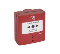 Legrand Déclencheur manuel 138012 DM - Conventionnel standard rouge - Équipement d'alarme incendie