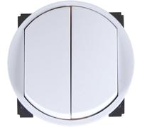 Legrand 200951 Céliane Double Interrupteur va-et-vient, 230 V, Blanc
