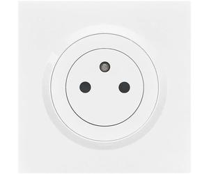 LEGRAND - 2pt surface blanc cpl grif dooxie