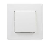 Legrand 396462 Croix 10A de la gamme Niloé monobloc, mécanisme complet, blanc