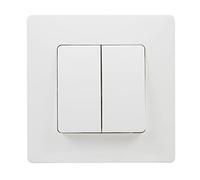 Legrand 396471 Commutateur double NL BL MONOBLOC