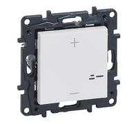 Legrand 398312A - Régulateur poussoir universel pour installation encastrée - Gamme Niloé Step - Couleur blanche