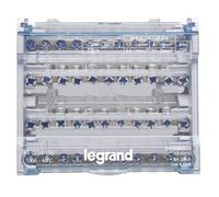 LEGRAND 400406 Répartiteur de jeu de barres modulaire étagé 4P 100A 10 sorties 6 modules