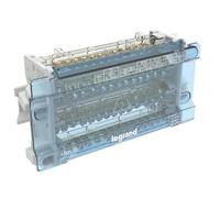 LEGRAND 400410 Répartiteur modulaire jeu de barres étagé 4P 125A 15 sorties 10 modules