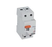 Legrand 402057E, interrupteur différentiel, 2P 40 A, sensibilité de 30 mA, classe AC, RX3