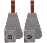 Legrand 404906 Borne de Raccordement pour Produit Borne à Vis pour Alimentation par Peigne Traditionnel, Section 6mm² à 35mm² (Lot de 2)