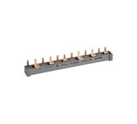 Legrand 404940 HX³ Peigne D'alimentation Bipolaire Équilibré sur 3 Phases Traditionnel pour Bornes à Vis, Longueur 12 Modules