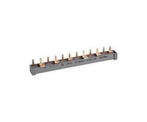 Legrand 404940 HX³ Peigne D'alimentation Bipolaire Équilibré sur 3 Phases Traditionnel pour Bornes à Vis, Longueur 12 Modules