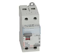 Legrand 411504E Interrupteur différentiel 2P 25A Sensibilité 30mA Classe AC DX3