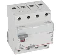 Disjoncteur différentiel - Legrand - 411764 - 25 A - 400 V - Type A pour courants d'erreur