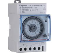 Legrand 412823 Programmateur horaire pour rail analogique 230 V 4000 W