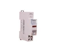 Legrand Inter poussoir modulaire 412915, contact 1NF + voyant LED rouge, 110V à 400V, 1 module