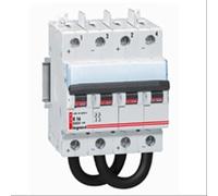 Legrand 414426 Disjoncteur Modulaire Courant Continu DX³ 800V= 10A, 4 Modules