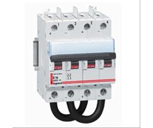 Legrand 414426 Disjoncteur Modulaire Courant Continu DX³ 800V= 10A, 4 Modules