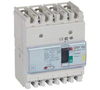 Legrand 420013 Disjoncteur Magnétothermique DPX³160, Pouvoir de Coupure 16kA 400V~, 4P, 63A