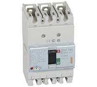 Legrand 420041 Disjoncteur Magnétothermique DPX³160, Pouvoir de Coupure 25kA 400V~, 3P, 25A