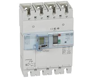 Legrand 420298 Interrupteur à Déclenchement Libre DPX³-I250, 4P avec Différentiel, 250A