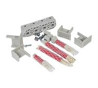 Legrand 421037 prises arrière avec tige à méplats orientables pour DPX³160 magnétothermique, Lot de 4