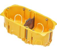Legrand Boîte d'encastrement 448318601 2 postes 4/5 modules profondeur 50 mm 2 x Hor 71 mm