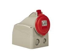 Legrand 555159 Prise saillie fixe P17 IP44 16A, 380V~ à 415V~, 3P+N+T