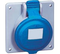 Legrand 555184 Prise à entraxes unifiés fixe P17 IP44 16A, 200V~ à 250V~, 2P+T