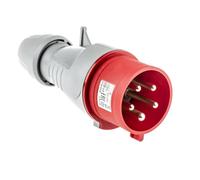 Legrand 555239 Fiche Mobile Droite P17 IP44 32A, 380V~ à 415V~, 3P+N+T, Rouge