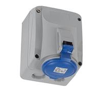 Legrand 555254 Prise saillie fixe P17 IP44 32A, 200V~ à 250V~, 2P+T