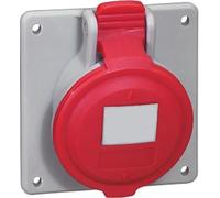 Legrand 555289 Prise à entraxes unifiés fixe P17 IP44 32A, 380V~ à 415V~, 3P+N+T