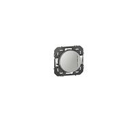 Legrand 600111 Interrupteur ou va-et-vient avec voyant lumineux dooxie 10AX 250V~ finition alu