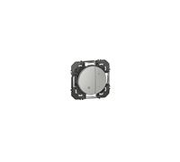 Legrand 600160 Variateur toutes lampes dooxie 2 fils sans Neutre finition alu