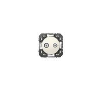 Legrand 600356 Prise TV-SAT étoile blindée dooxie, finition blanc