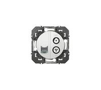 Prise TV-SAT + RJ45 cat6 STP compacte dooxie finition blanc - 600358 - Legrand