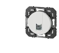 Legrand 600375 Prise blindée RJ45 catégorie6 STP dooxie, finition blanc