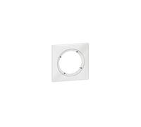 Legrand 600943 Plaque carrée dooxie, 1 poste, IP44 blanc