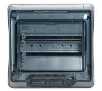 Legrand 601978 Répartiteur 1 ligne pour 8 unités à monter en saillie conforme aux normes IP65 et IK09 220 x 200 x 115,6 mm