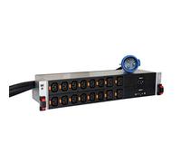 LEGRAND, 646011 PDU en rack intelligent 19'' 2U, 32A-230V, prises IEC 320 : 12 x C13 et 4 x C19, 7,4 kVA max., avec mesure de la puissance en temps réel et surveillance de l'environnement