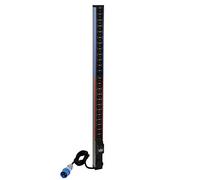 Legrand 646857 PDU standard monophasé Zéro-U LCS³ avec 24 prises C13 verrouillables et cordon d'alimentation 3m avec fiche 2P+T