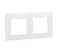 Legrand Cadre Niloe 665002 - 2 éléments blanc (réf. 6560810102)