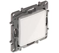 Niloe dummy module/adapter MSC. ultra white - Couvercle aveugle pour dispositif decarré 665195