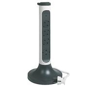 Legrand Prise de sol verticale 4x2P+A 2m OSB Noir (Prise européenne) - 694505