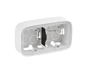 Legrand 755552 755552 V. All AP Boîtier de 2 prises UW