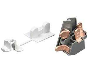 LEGRAND Accessoire de raccordement 63A, XL³, gris, 1P+N, 400V | 63A, 1 phase, 2 pôles, 1 module, 400V, section16mm², goupille isolée, pour peigne vertical et interrupteur différentiel