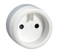 Legrand - Adaptateur 2P 16A 230V pour branchement fiche standard français sur prise standard américain
