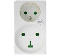 LEGRAND Adaptateur 2P+T branchement fiche 16A
